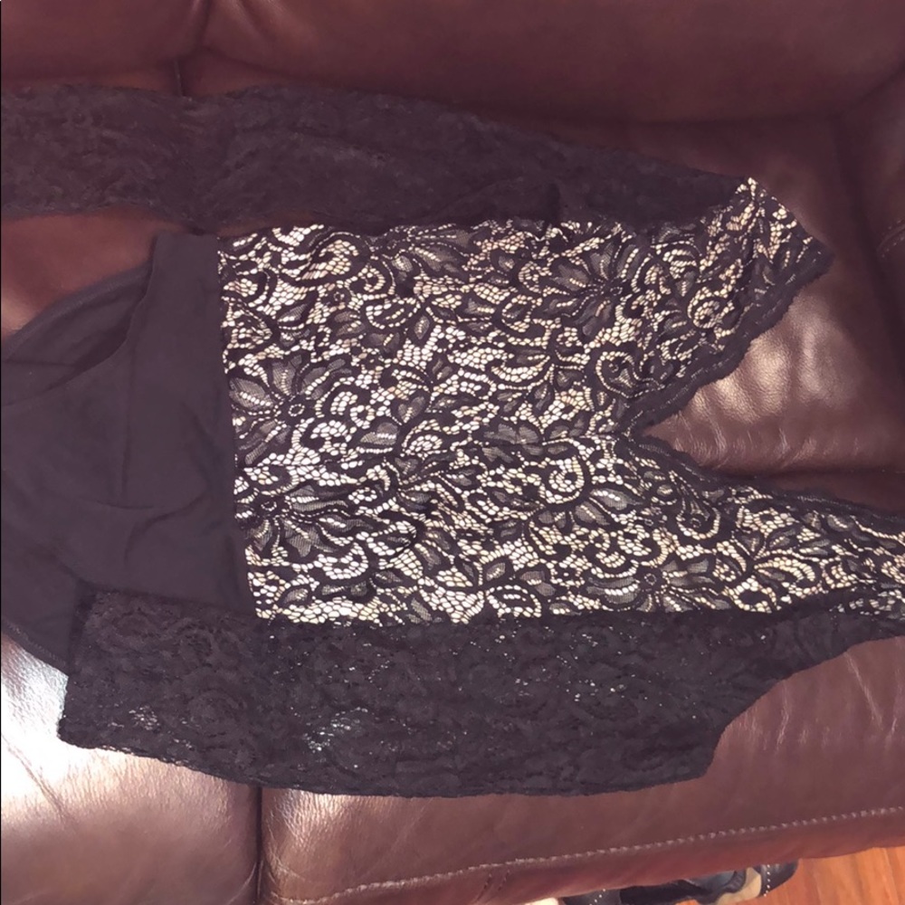 Express lace body suit